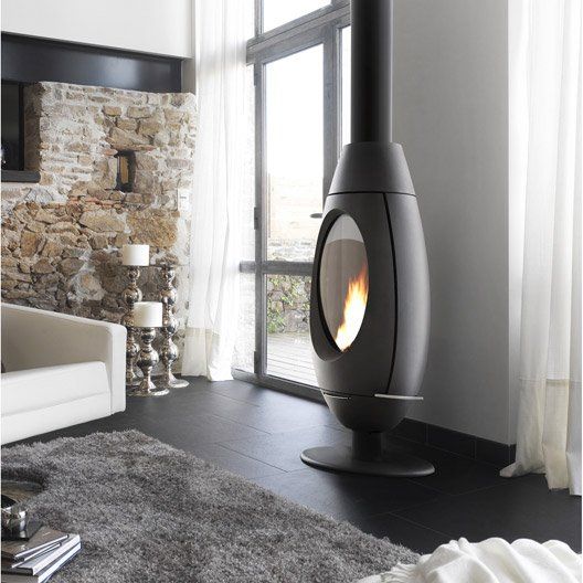 Poêle à granulés ALICE PIU paterno 5 kW 10 kW